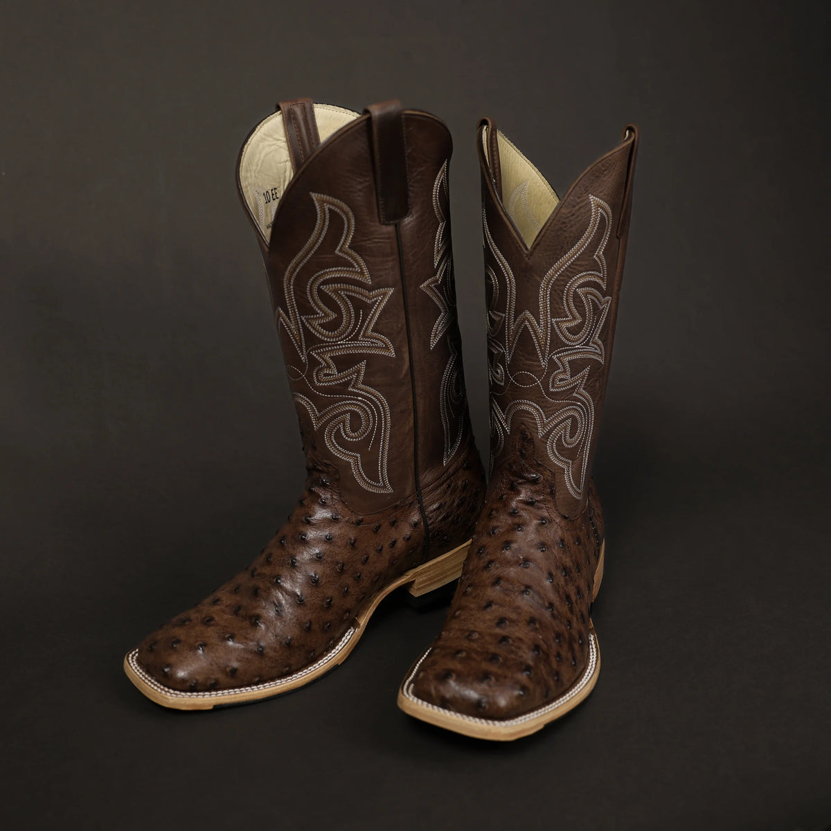 Horse Power Kango Tobacco FQ Ostrich Mens Boot available at boltranchstore.com