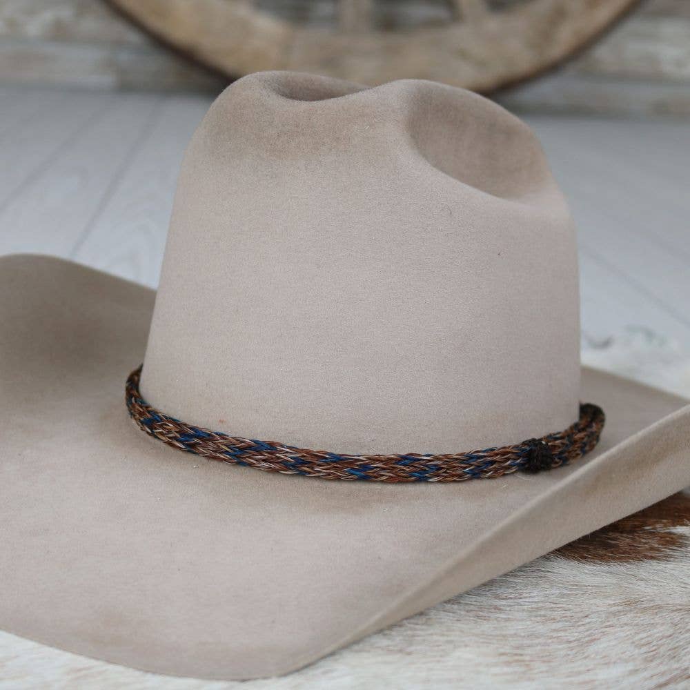 Horsehair Braided Hat Band - Derby Bolt ranch store