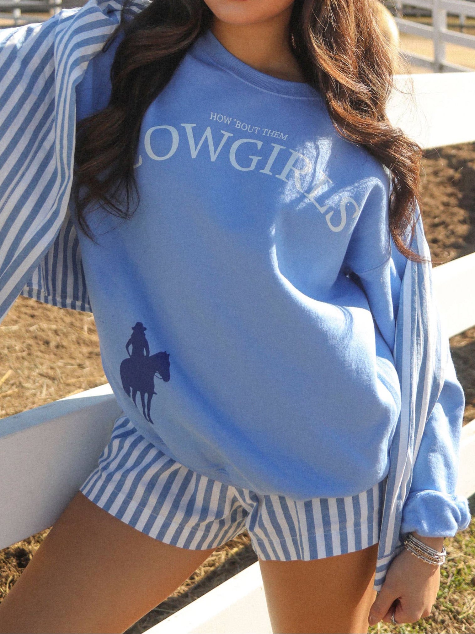How Bout Them Cowgirls Sweatshirt order today at boltranchstore.com