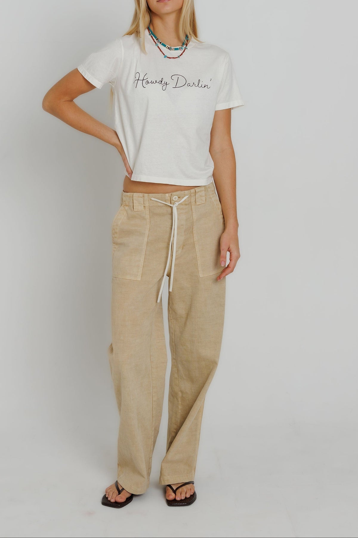 Howdy Darlin Everyday Tee  womens western tee shirt in stock 