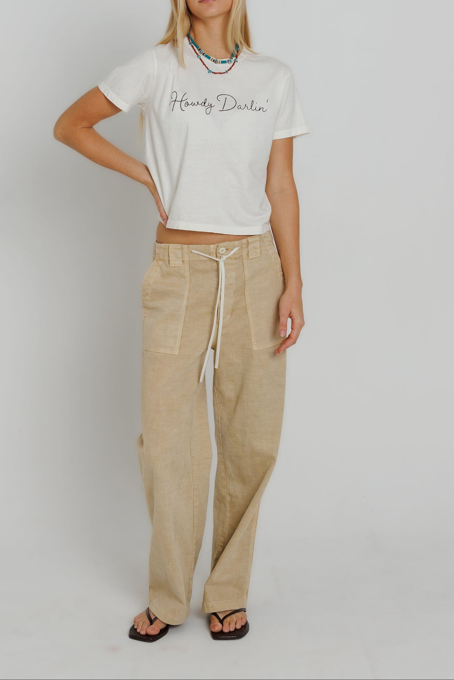 Howdy Darlin Everyday Tee  womens western tee shirt in stock 