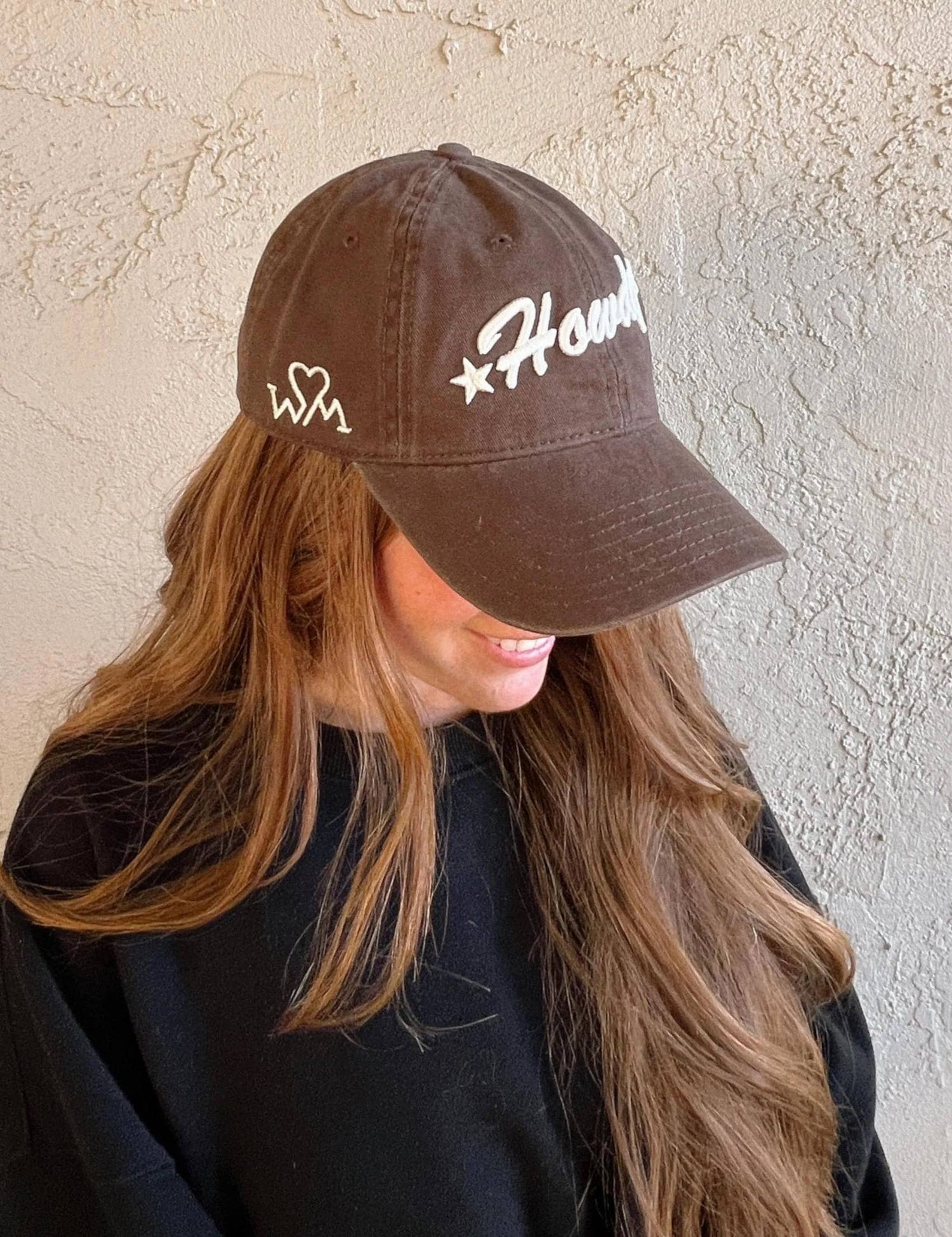 Howdy Puff Embroidered Dad Hat shop at boltranchstore.com ladies baseball hats