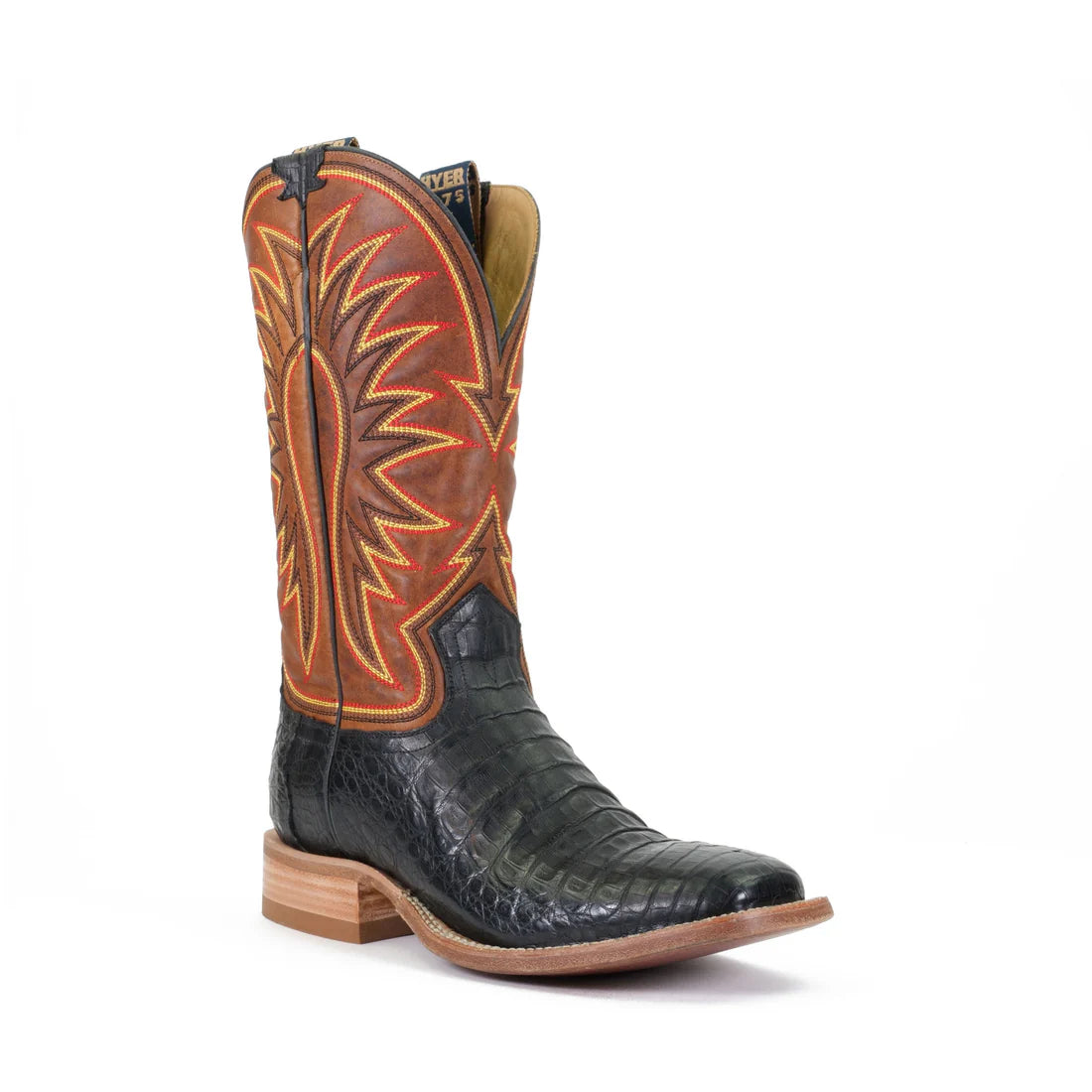 Hyer Mens Big Bow Caiman Boot