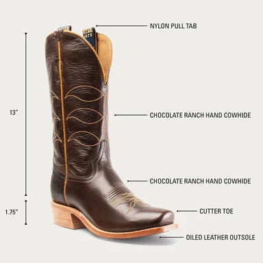 Hyer Mens Maize Chocolate Boot