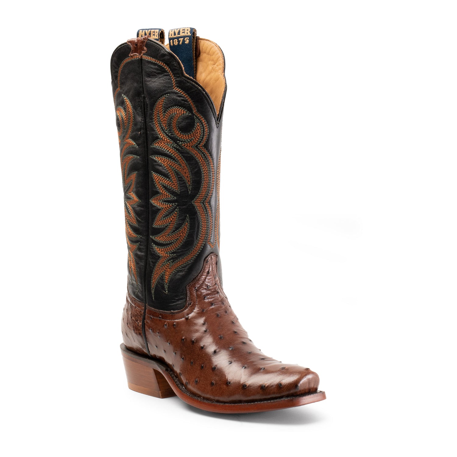 Hyer Womens Colby Ostrich Boot