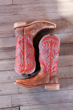 Hyer Mens Sawyer Tan Boot Mens red brown boots Cowboy boots Boltranchstore.com Free Shipping Mens western wear 