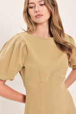 Western clothing Utah womens fashion boutique Ochre Cottage Poise Woven Midi Dress SKU ID24303 Boltranchstore.com free shipping