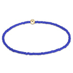 enewton Gameday Hope Classic Bracelet Blue blue seed bead stretch bracelet with single gold filled bead womens western boutique Kamas SKU BGDHOPCLB