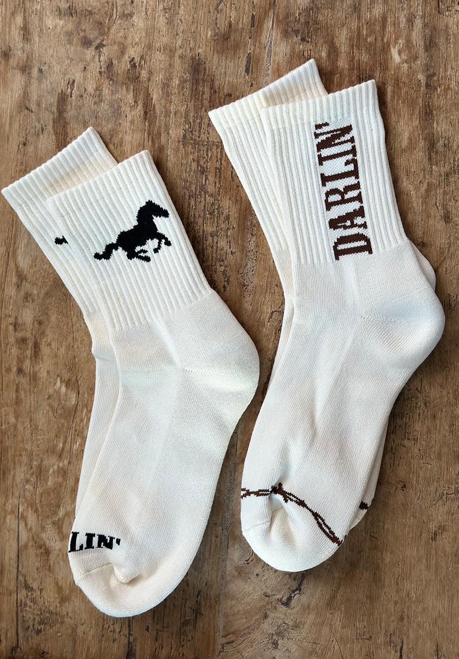 Darling Mustang Sock