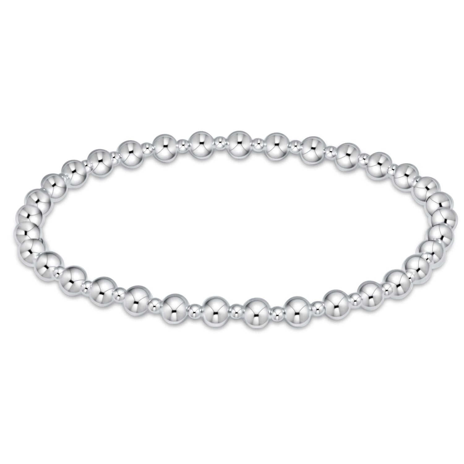 Enewton Classic Grateful Pattern 4mm Bead Bracelet Sterling free shipping at boltranchstore.com
