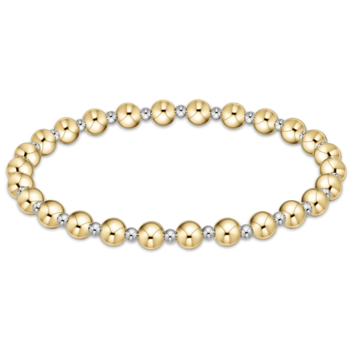 Enewton Classic Grateful Pattern Bead Bracelet Mixed Metal free shipping at boltranchstore.com