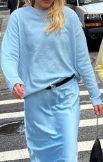 Feel Good Sweater Blue Me Away Knit