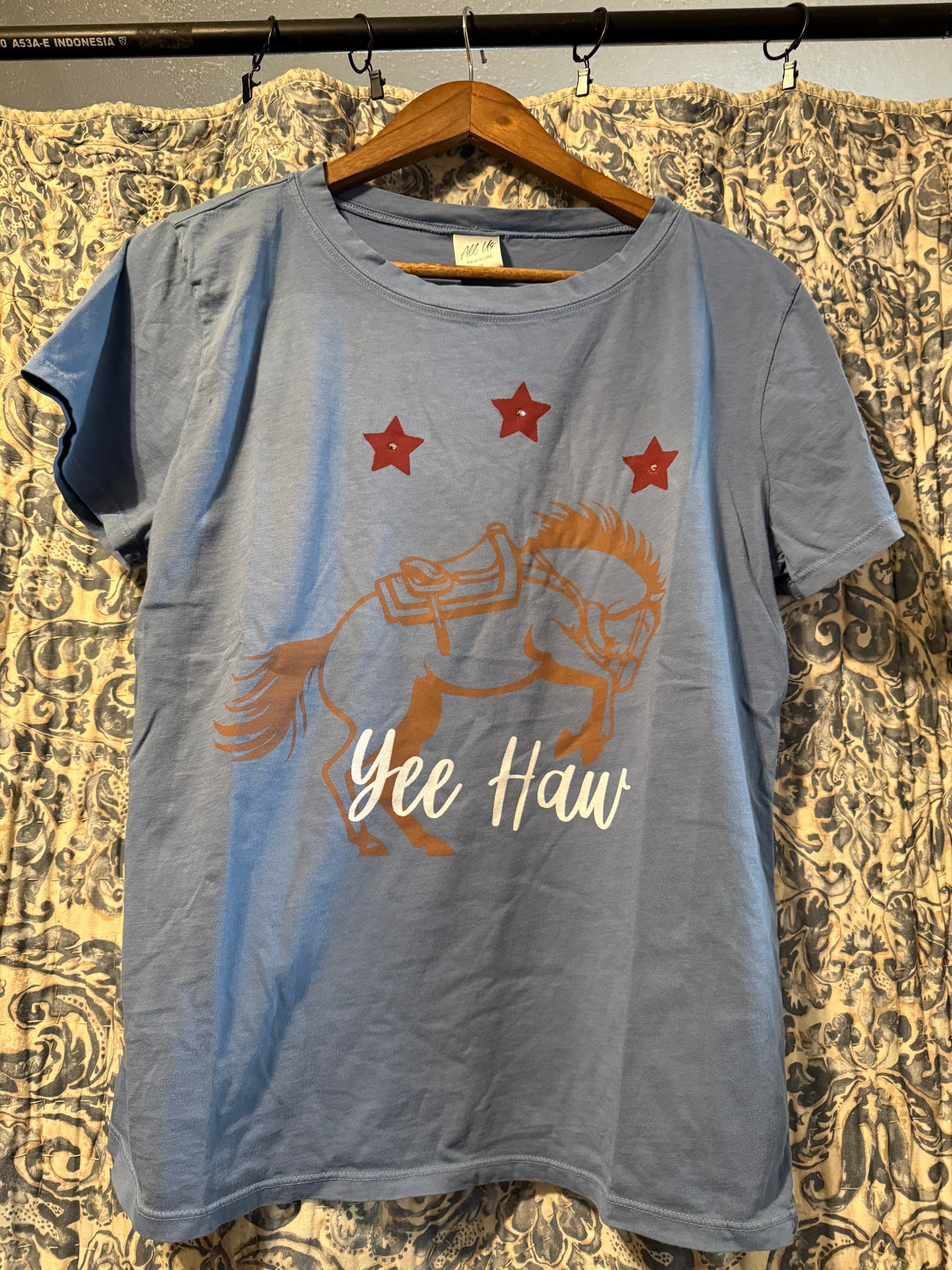 Bucking Yeehaw Boyfriend Tee