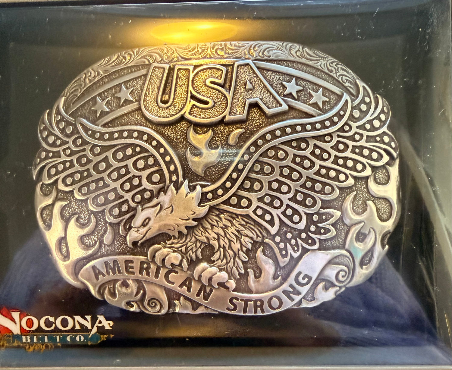 American Strong Oval Eagle Buckle