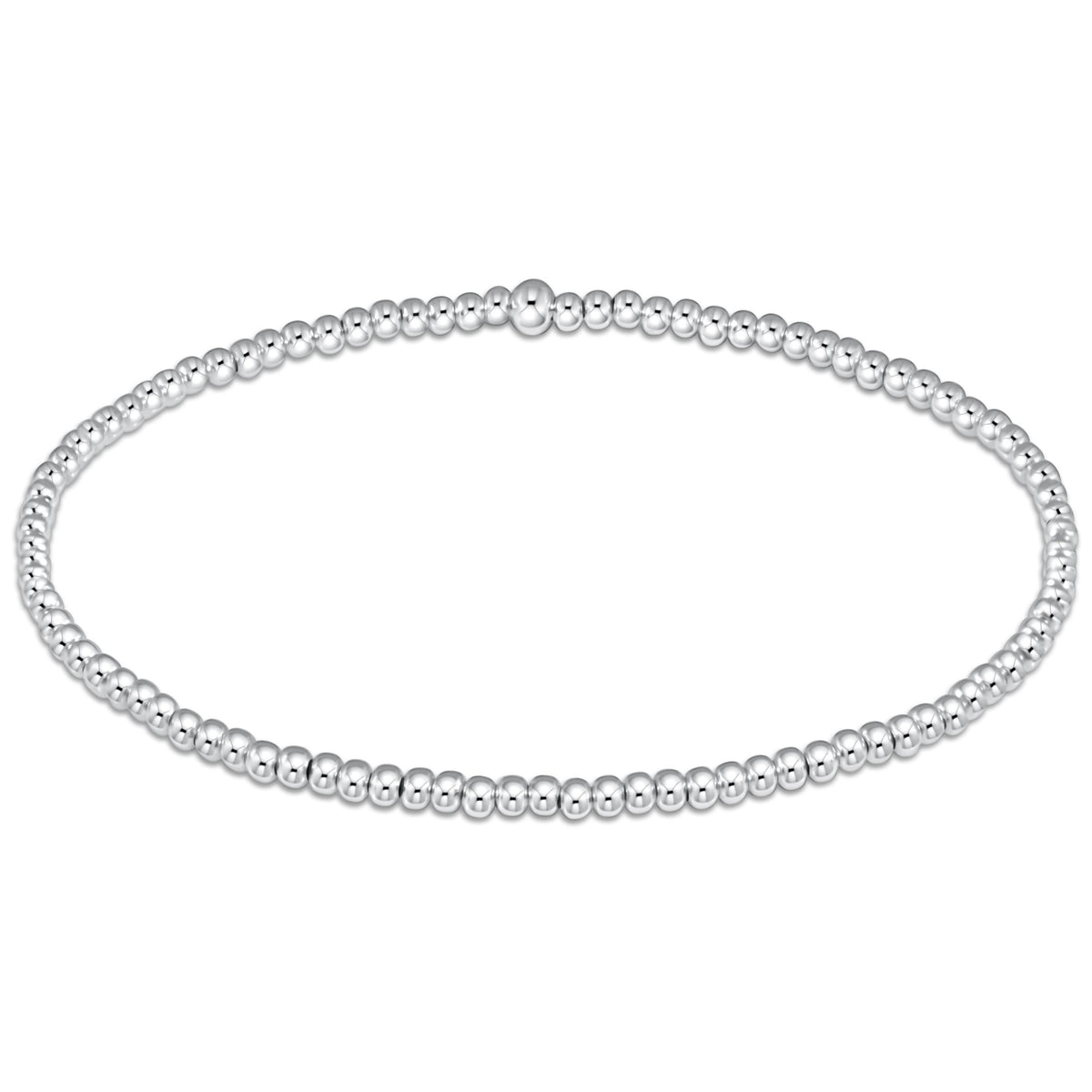 enewton Classic Gold 2mm Bracelet 14kt gold filled 2mm bead stretch bracelet in a Extend inch fit womens western boutique Utah