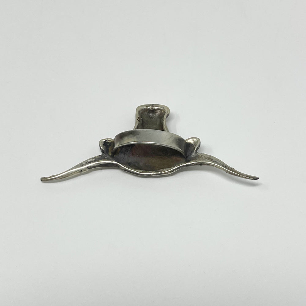 Fringe Slide Longhorn holds a wild rag snug at the collar ranch wear