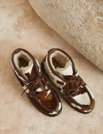 Penelope Chilvers Incredible Friesian Shearling Lined Boot warm shearling lined boot silhouette for the colder months
