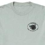 Seager Iron Boar Premium Tee Pigment Green true to size short sleeve cut rodeo