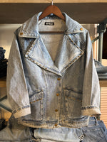 Jade Studded Denim Jacket at boltranchstore.com