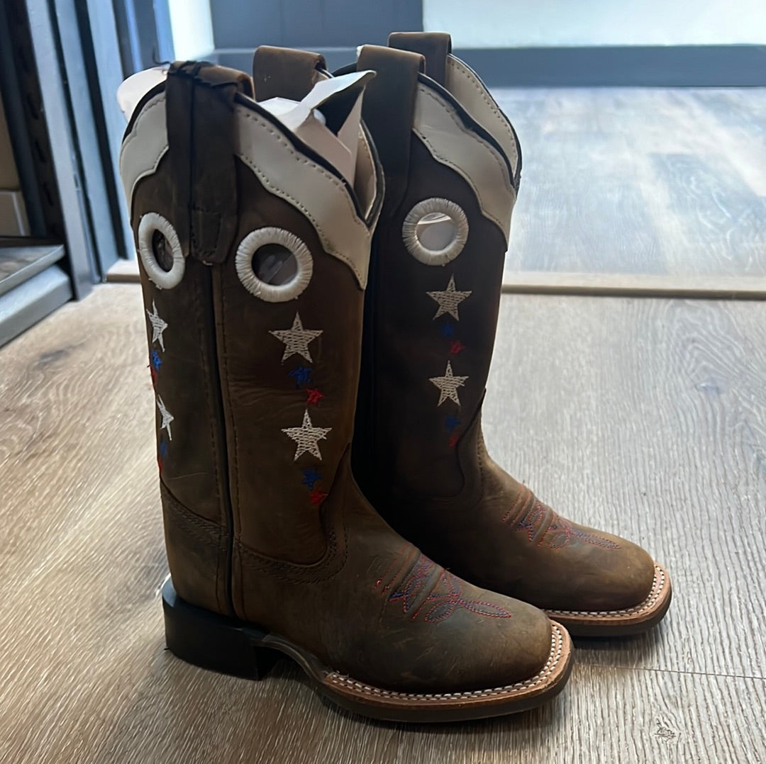 Jama Brown with blue white red stars order today at boltranchstore.com