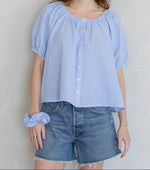 Joey Checkered Joey Blouse buy at boltranchstore.com western boutique Free shipping