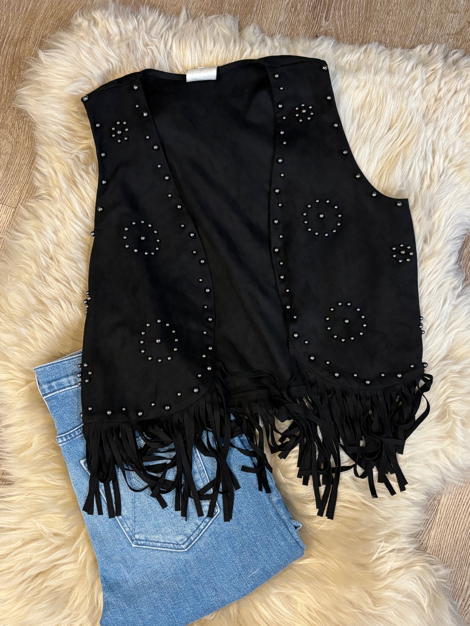 Jolene Suede Studded Fringe Vest
womens western fashion black country vest music concert outfit western fashion cowgirl Boltranchstore.com Coastal cowgirl Free Shipping