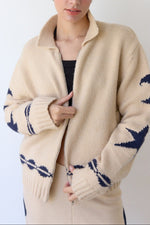 Juni Cozy Sweater RSW1001 Raisonnel womens cardigan zip up sweater fall 2025 Boltranchstore.com cream beige popular viral comfortable gift