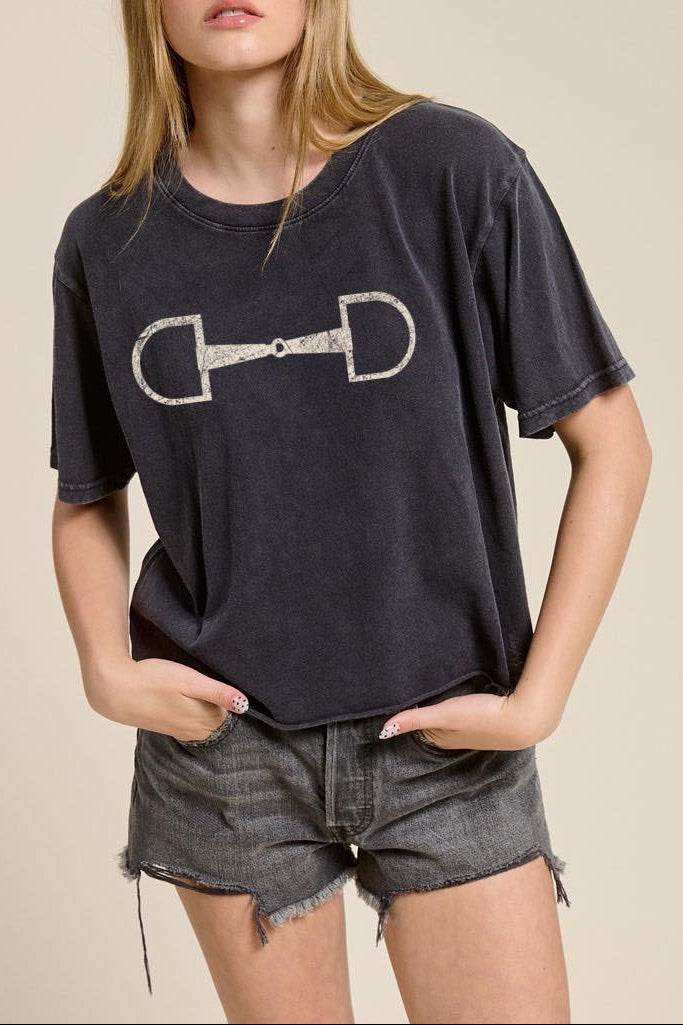 Horsebit Tee