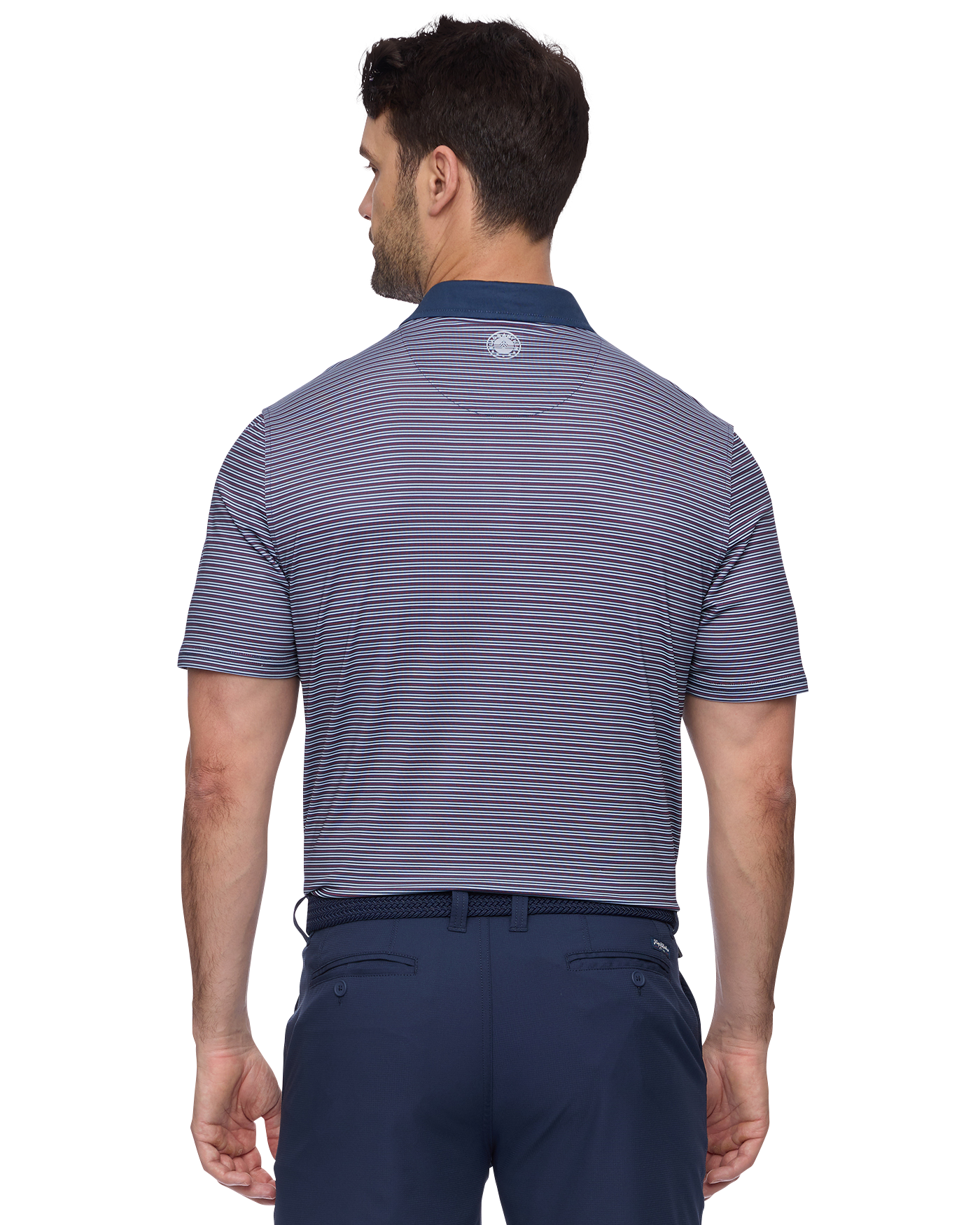 MVP Kiawah Striped SS Polo Shirt