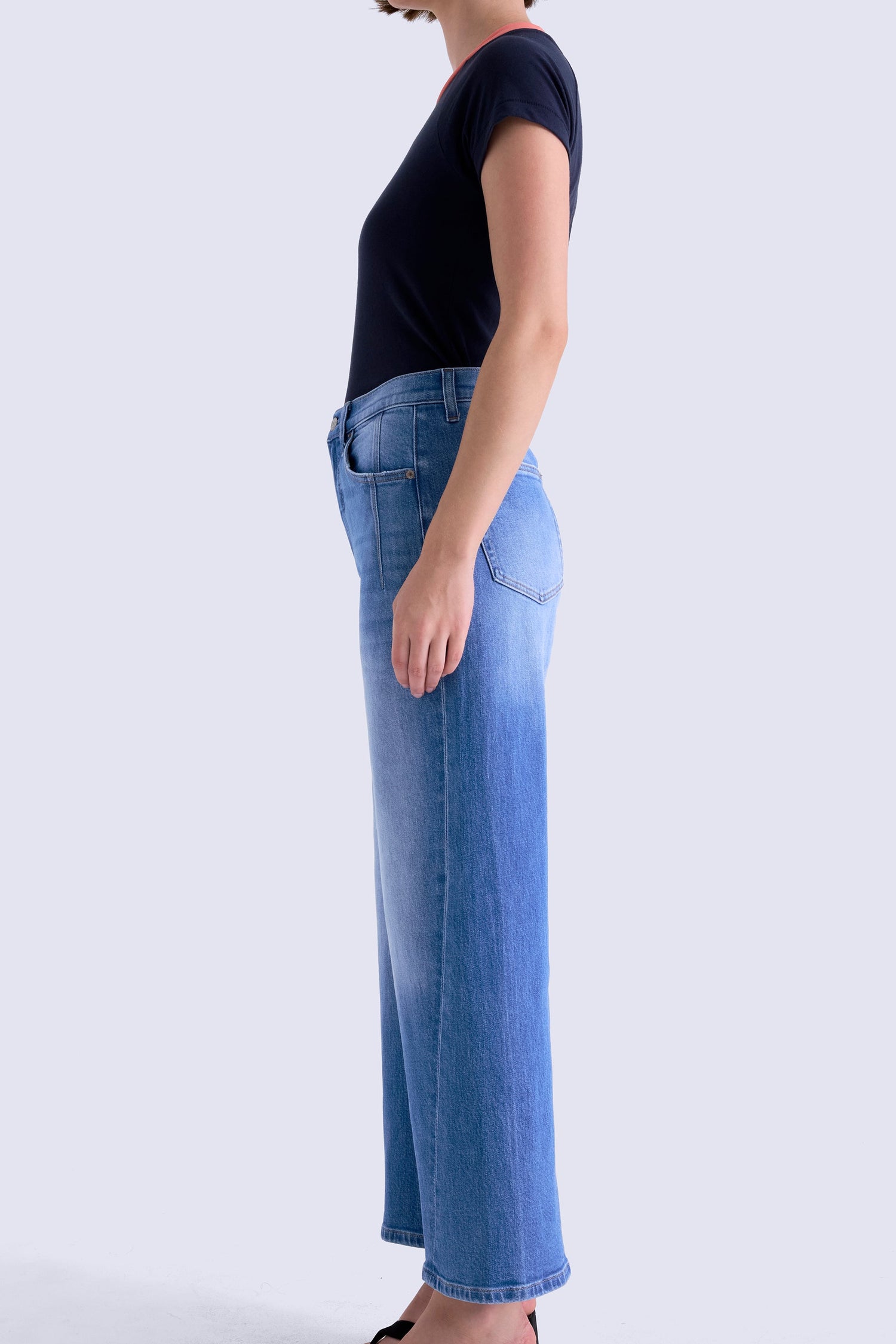 Pistola Kyra High Rise Bowed Ankle Hidden Gem