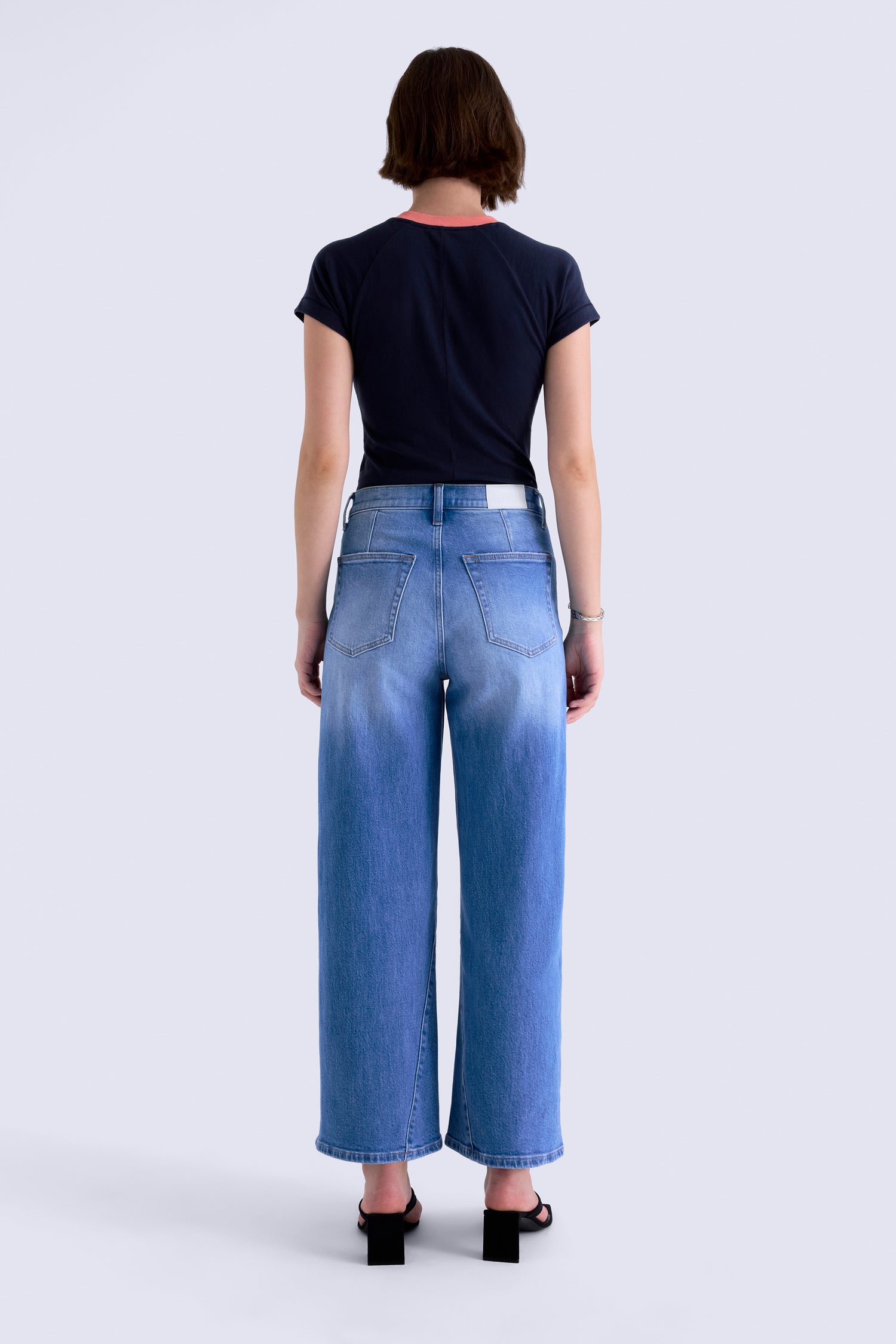 Pistola Kyra High Rise Bowed Ankle Hidden Gem