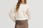 Karen Rib Detail Knit Pullover crewneck sweater fall bolt ranch store 