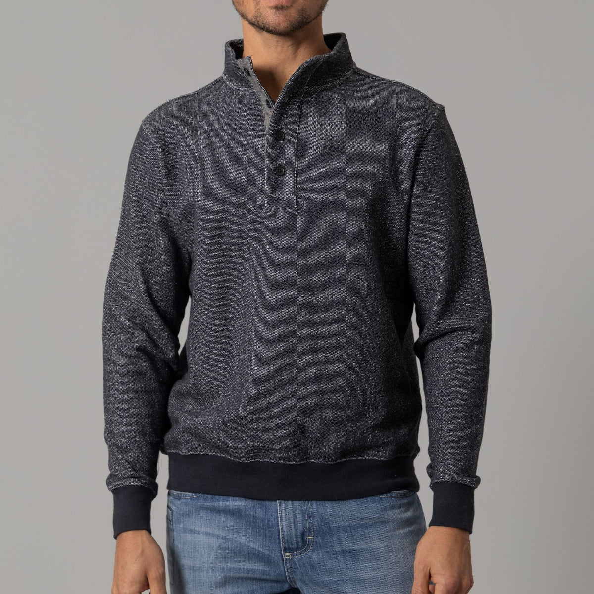 Kimes Mens Kingswell Quarter Button Sweater buy this at Bolt Ranch Store