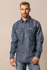 Kimes Mens Memphis Denim Shirt buy at boltranchstore.com