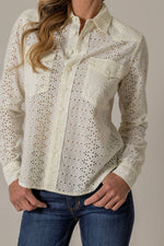 Kimes Ranch Rachel Eyelet Blouse order at boltranchstore.com