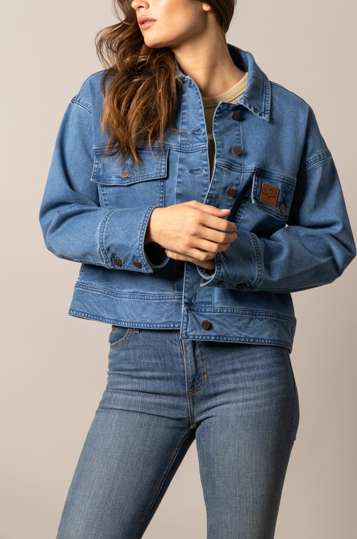 Kimes Ranch Womens Joey Denim Jacket shop at boltranchstore.com western wear free shipping
