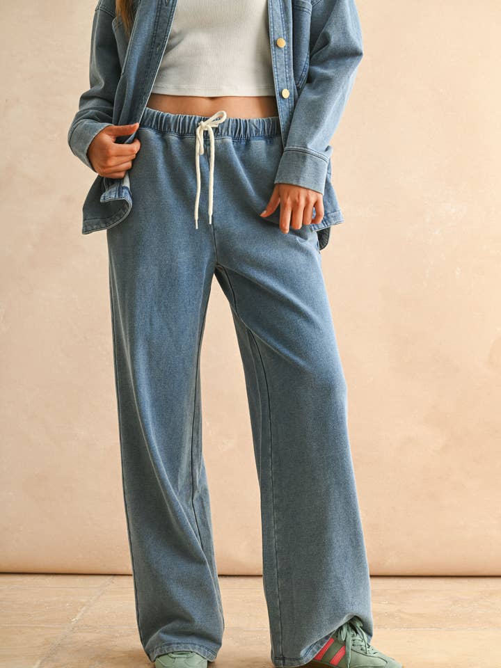 Kit Washed Knitted Pants loungepants z supply 