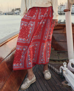  The GREAT Canary Skirt at boltranchstore.com red patterned skirt spring skirt red white and blue 4th of july outfit free shipping 