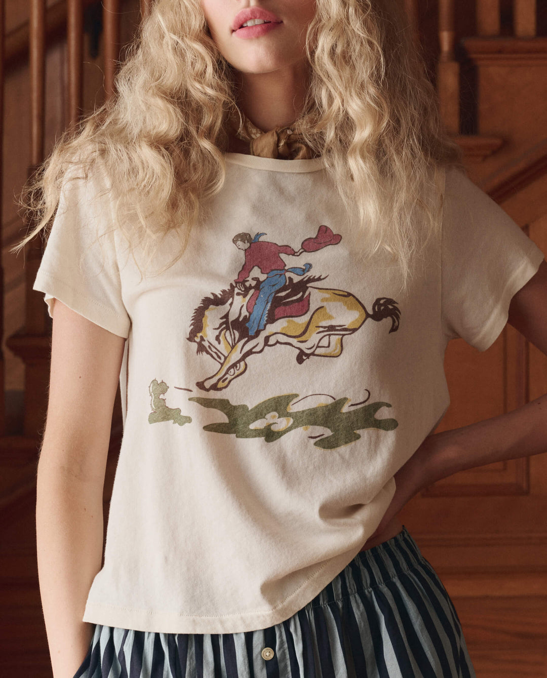 The GREAT Little Tee With Rider Graphic