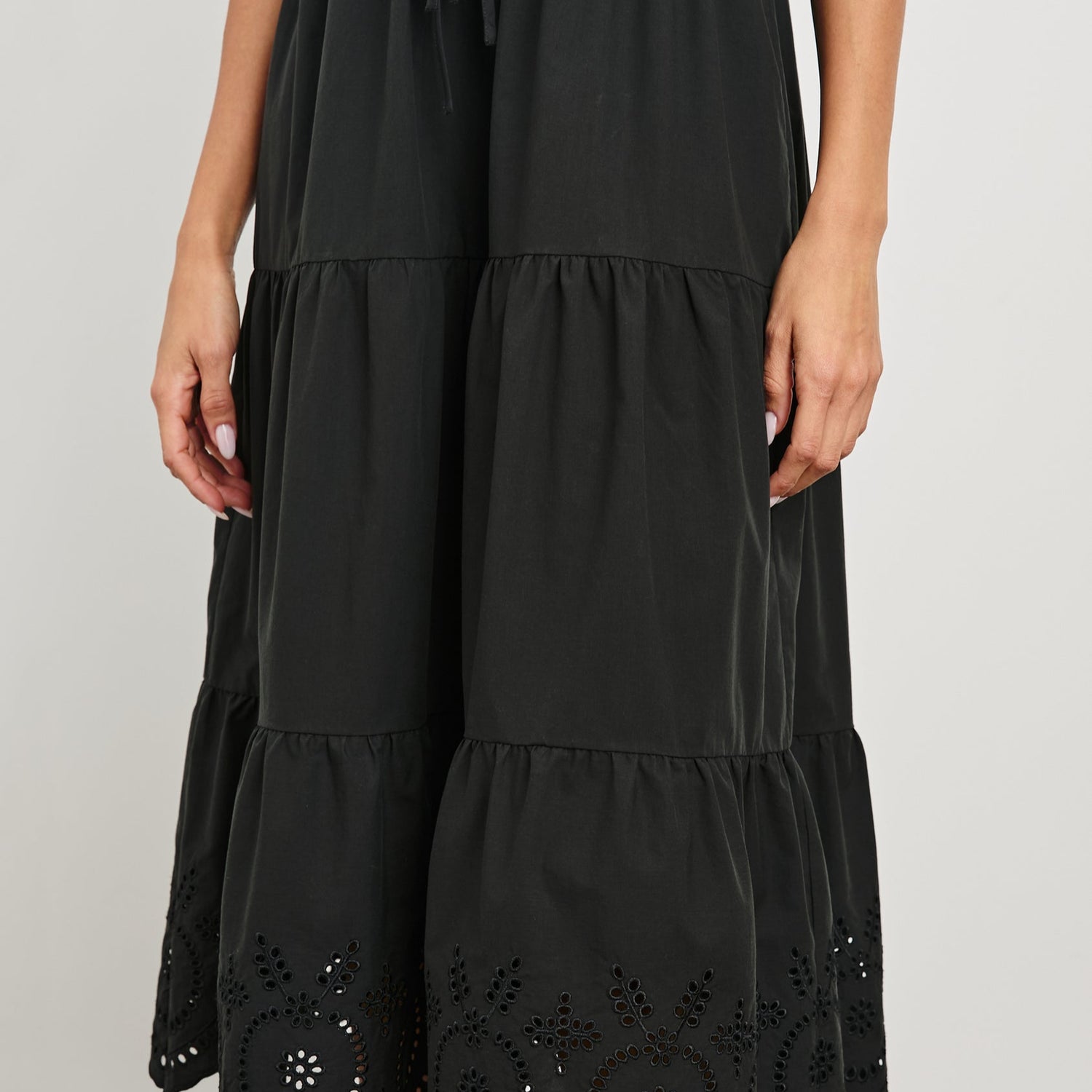 Rails Lucia Dress- Black Eyelet