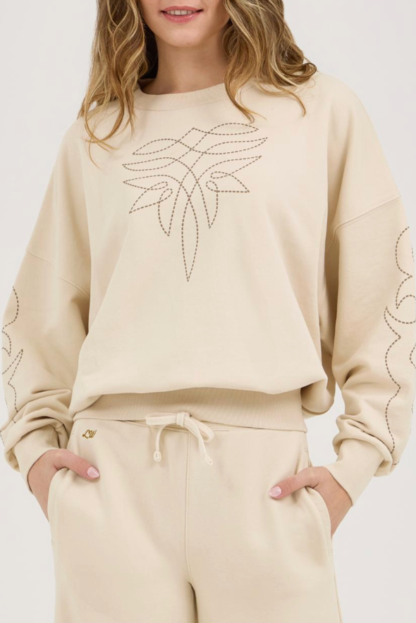 Laney Wilson Cowboy Sweatshirt womens western Lainey Wilson Sweatsuit popular viral Boltranchstore.com matching set free shipping Christmas