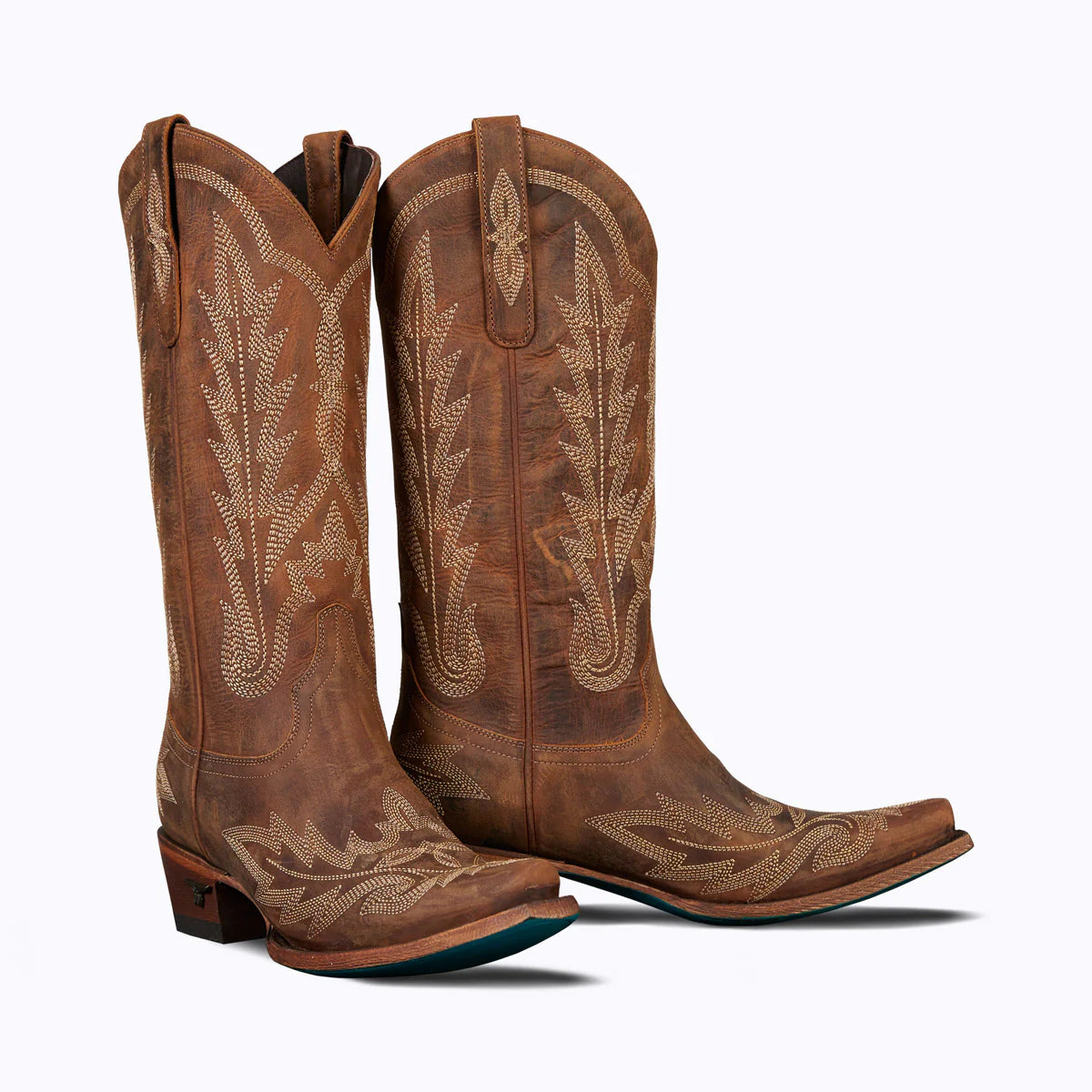 Lane Lexington Western Boots - Burnt Caramel