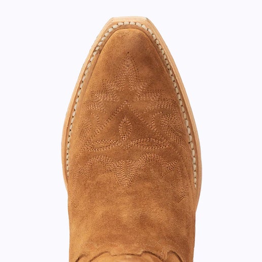 Lane Lexington Western Boots in Toffee Suede