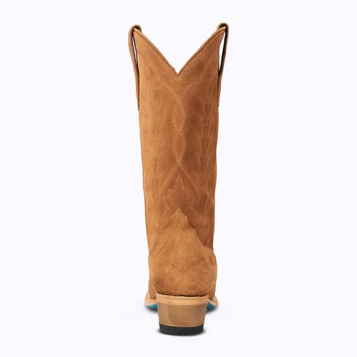 Lane Lexington Western Boots in Toffee Suede
