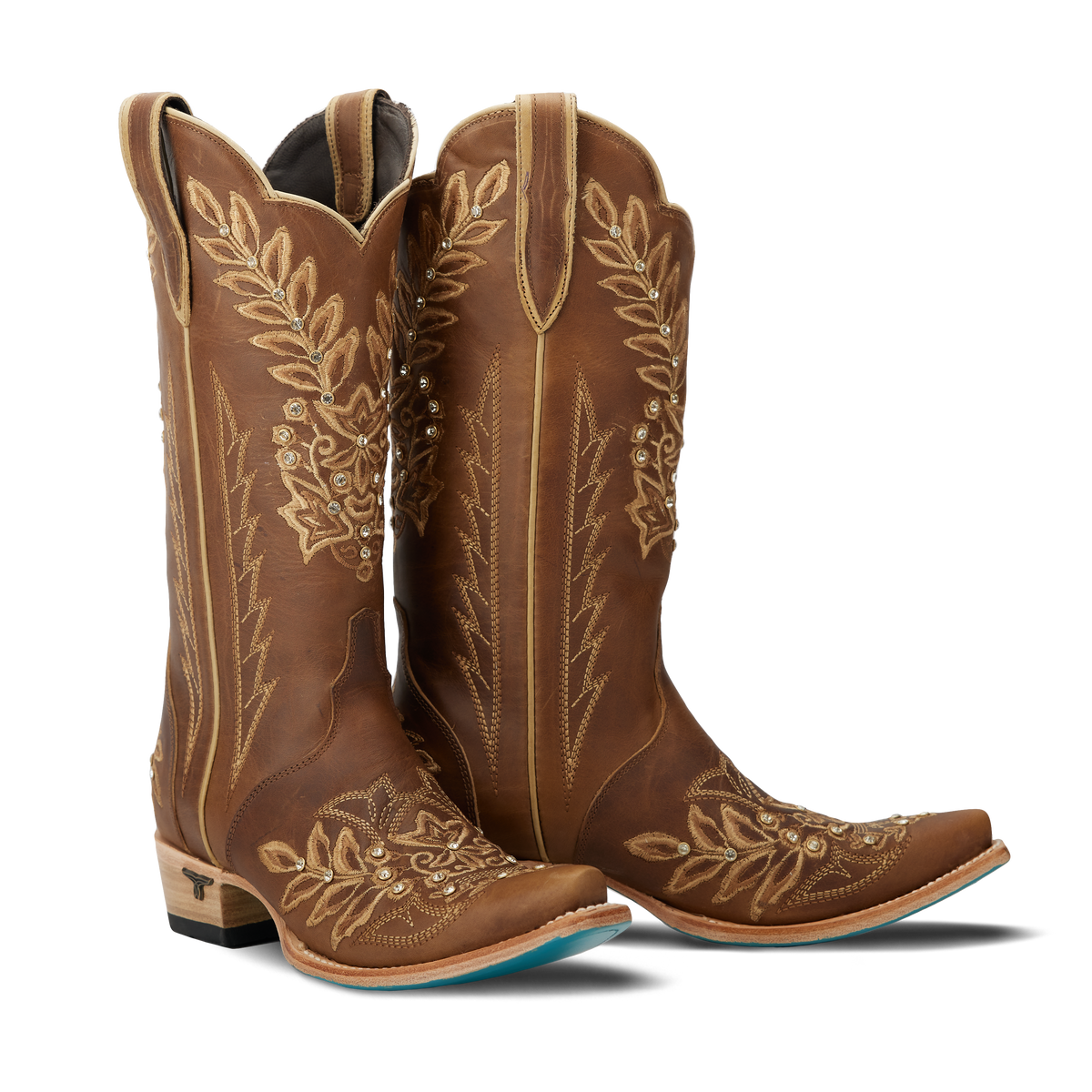 Lane Destiny Boot in Desert Clay with embroidered detail snip toe a perfect boot for your next Zach Top Concert at boltranchstore.com