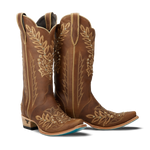 Lane Destiny Boot in Desert Clay with embroidered detail snip toe a perfect boot for your next Zach Top Concert at boltranchstore.com
