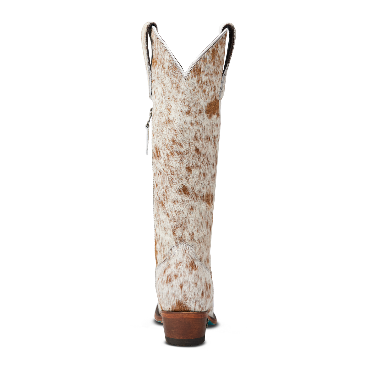 Lane Plain Jane in Cowpoke showing cowhide coloring that varies from boot to boot at boltranchstore.com