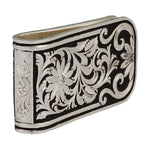 Leathercut Bitterroot Money Clip Montana Silversmiths mens accessory gift money clip free shipping Boltranchstore.com