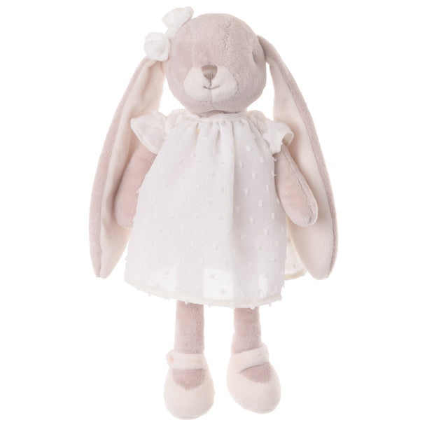 Bukowski Bears Lena  Plush toy rabbit in a white dress Baby stuffed animal baby gift toddlers gift  available at Boltranchstore.com