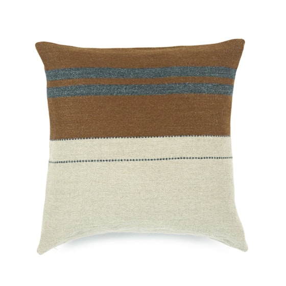 Libeco Highland Stripe Smoke Pillow order today at boltranchstore.com